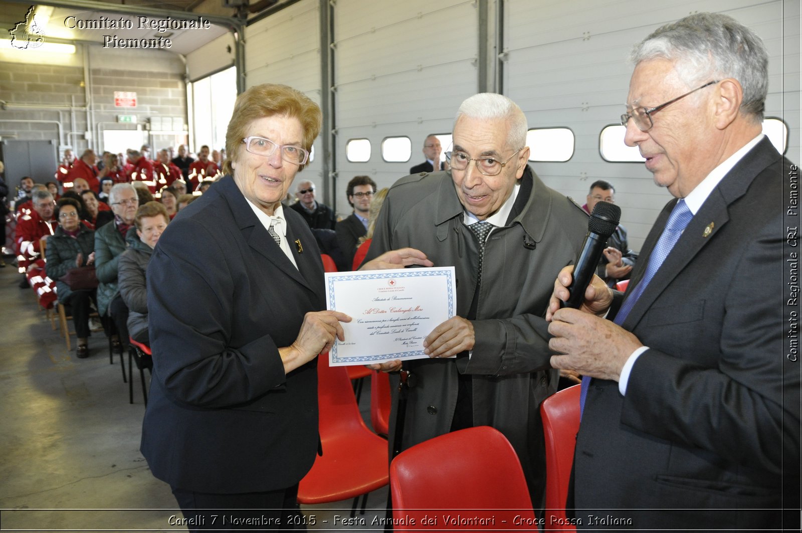 Canelli 7 Novembre 2015 - Festa Annuale dei Volontari - Croce Rossa Italiana- Comitato Regionale del Piemonte