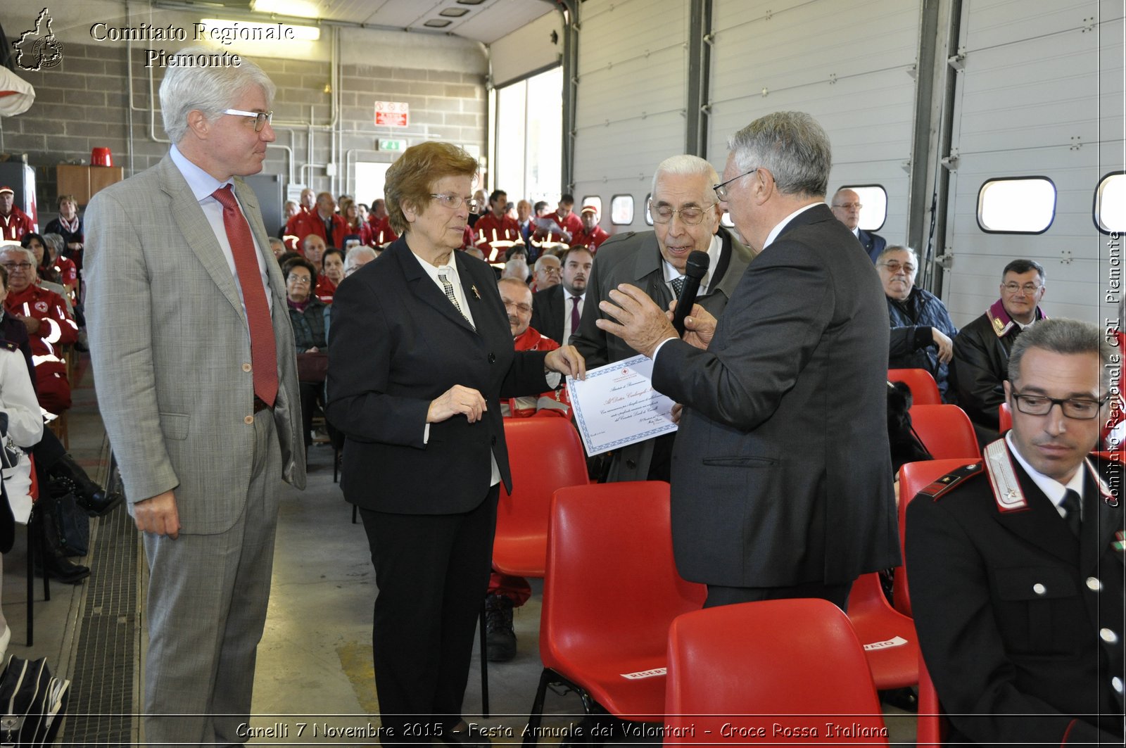 Canelli 7 Novembre 2015 - Festa Annuale dei Volontari - Croce Rossa Italiana- Comitato Regionale del Piemonte