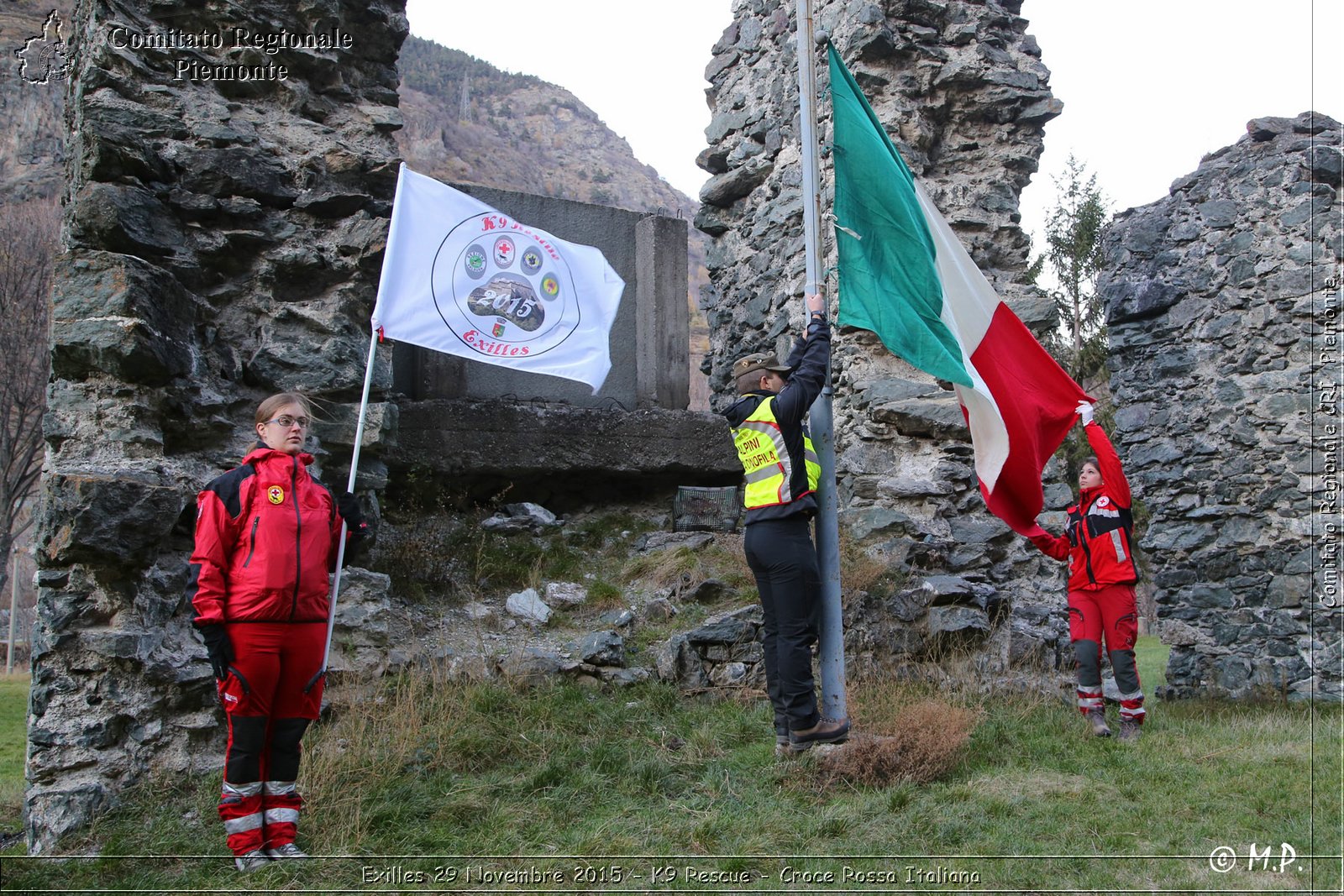 Exilles 29 Novembre 2015 - K9 Rescue - Croce Rossa Italiana- Comitato Regionale del Piemonte