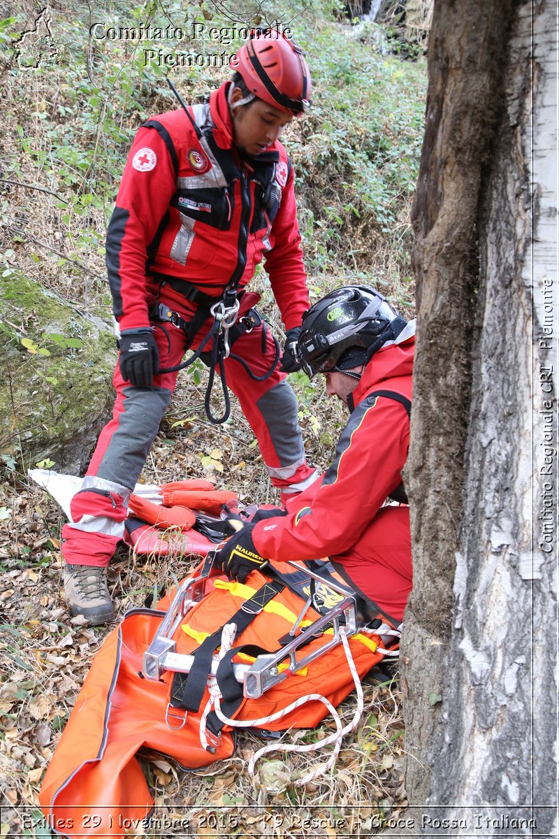 Exilles 29 Novembre 2015 - K9 Rescue - Croce Rossa Italiana- Comitato Regionale del Piemonte