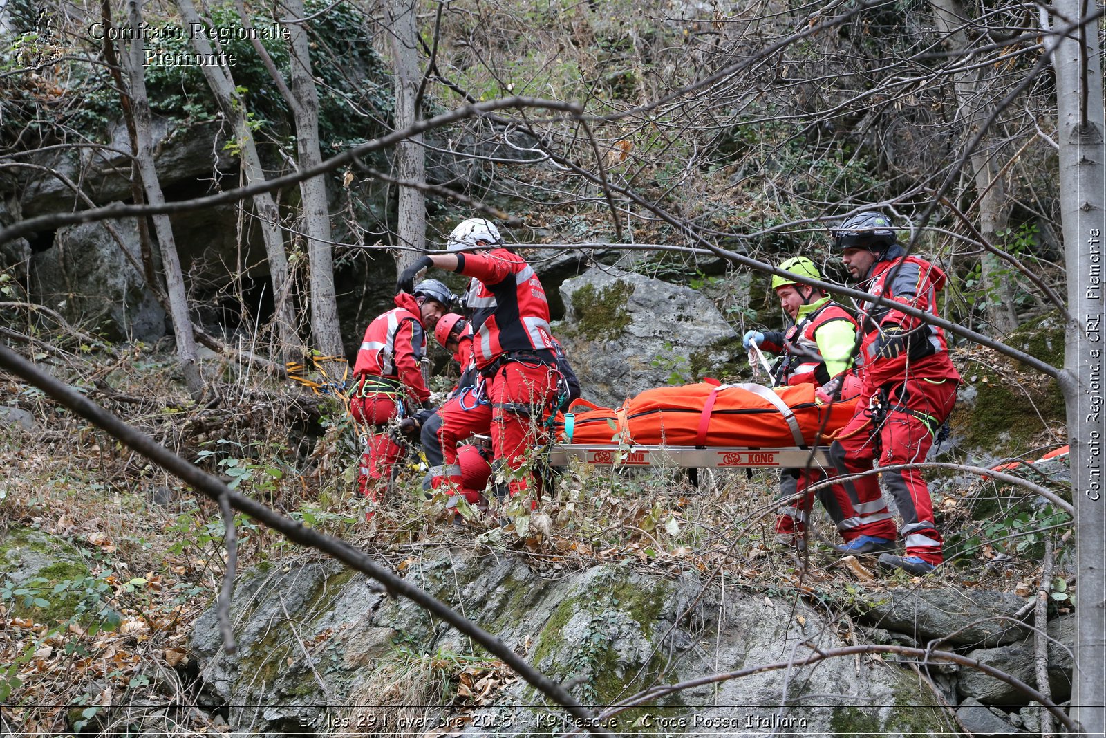 Exilles 29 Novembre 2015 - K9 Rescue - Croce Rossa Italiana- Comitato Regionale del Piemonte