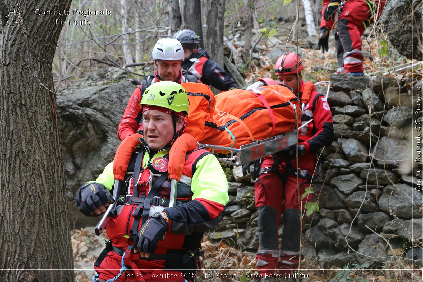 Exilles 29 Novembre 2015 - K9 Rescue - Croce Rossa Italiana- Comitato Regionale del Piemonte