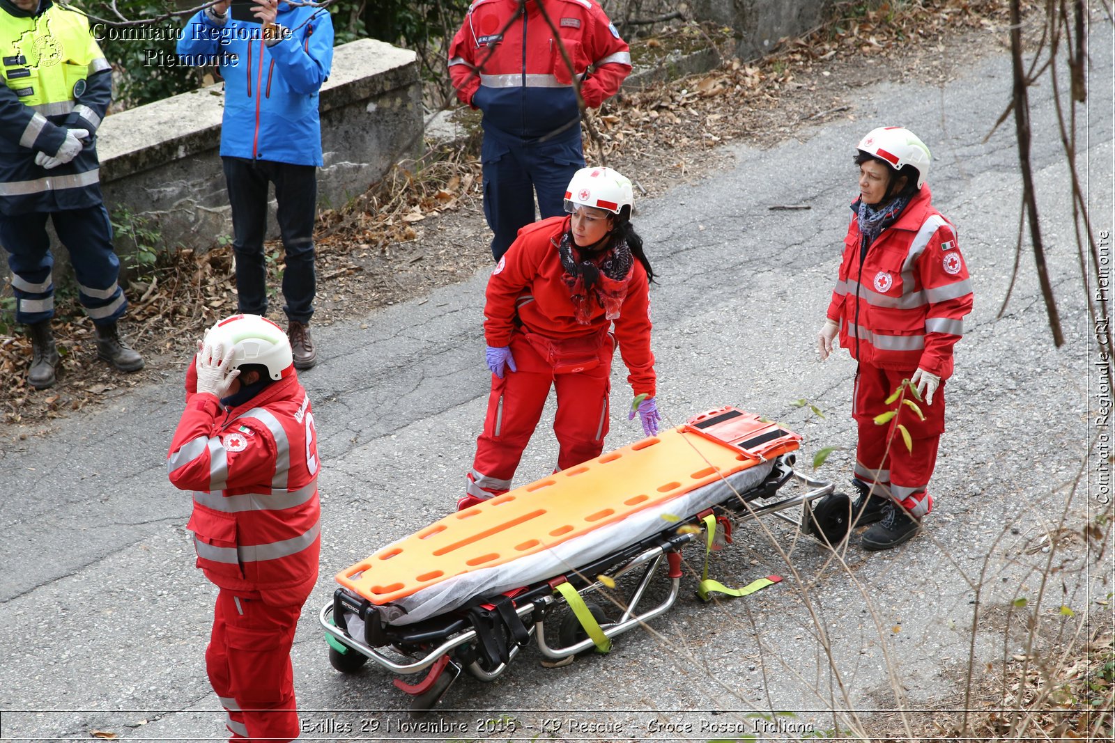 Exilles 29 Novembre 2015 - K9 Rescue - Croce Rossa Italiana- Comitato Regionale del Piemonte