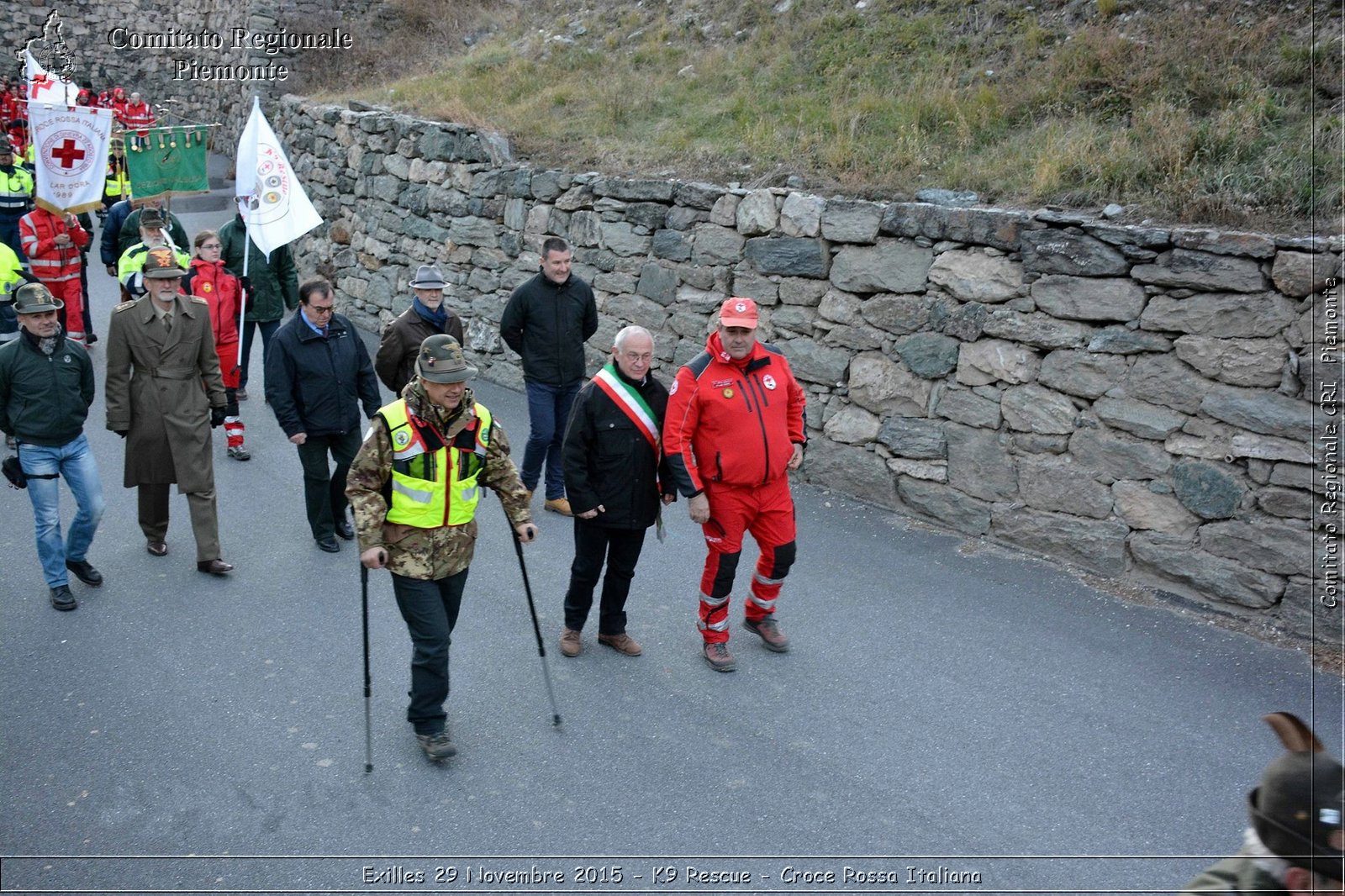 Exilles 29 Novembre 2015 - K9 Rescue - Croce Rossa Italiana- Comitato Regionale del Piemonte