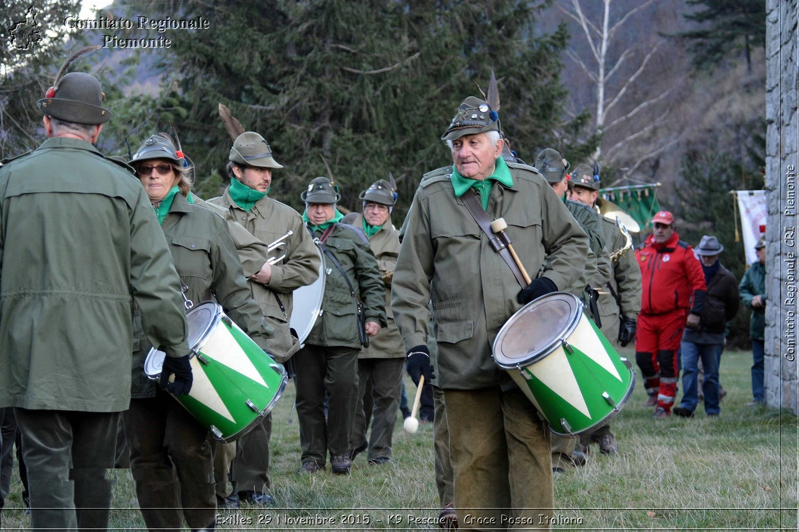 Exilles 29 Novembre 2015 - K9 Rescue - Croce Rossa Italiana- Comitato Regionale del Piemonte