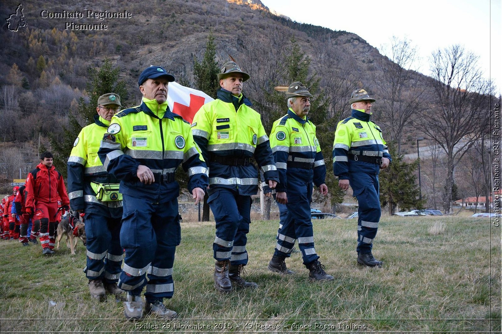 Exilles 29 Novembre 2015 - K9 Rescue - Croce Rossa Italiana- Comitato Regionale del Piemonte