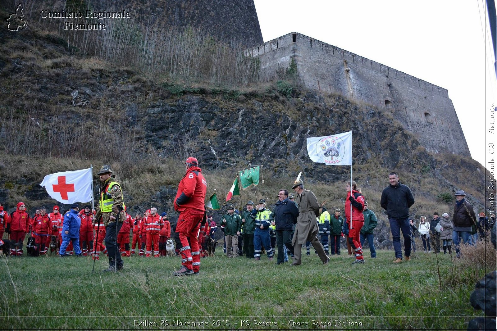 Exilles 29 Novembre 2015 - K9 Rescue - Croce Rossa Italiana- Comitato Regionale del Piemonte