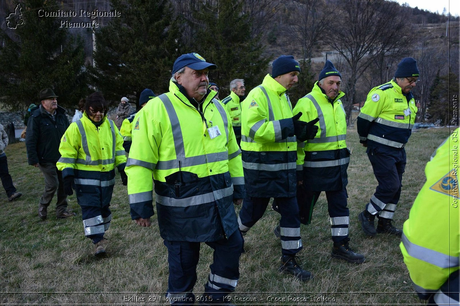 Exilles 29 Novembre 2015 - K9 Rescue - Croce Rossa Italiana- Comitato Regionale del Piemonte