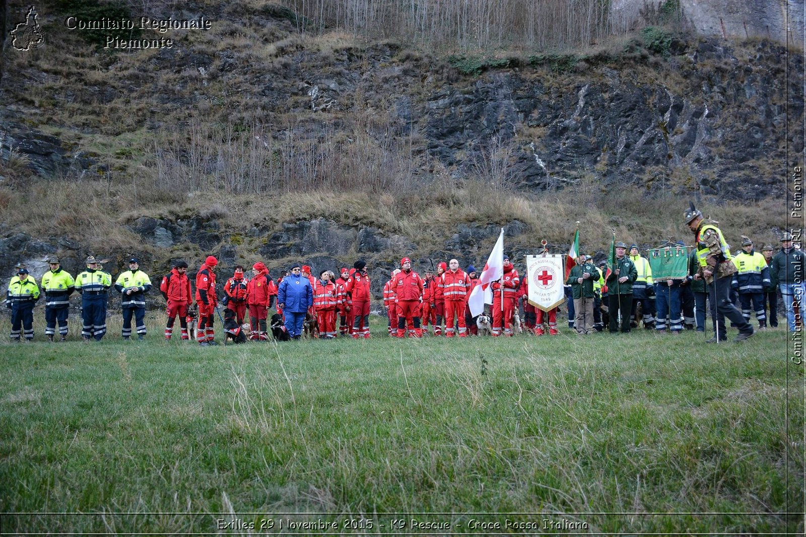 Exilles 29 Novembre 2015 - K9 Rescue - Croce Rossa Italiana- Comitato Regionale del Piemonte