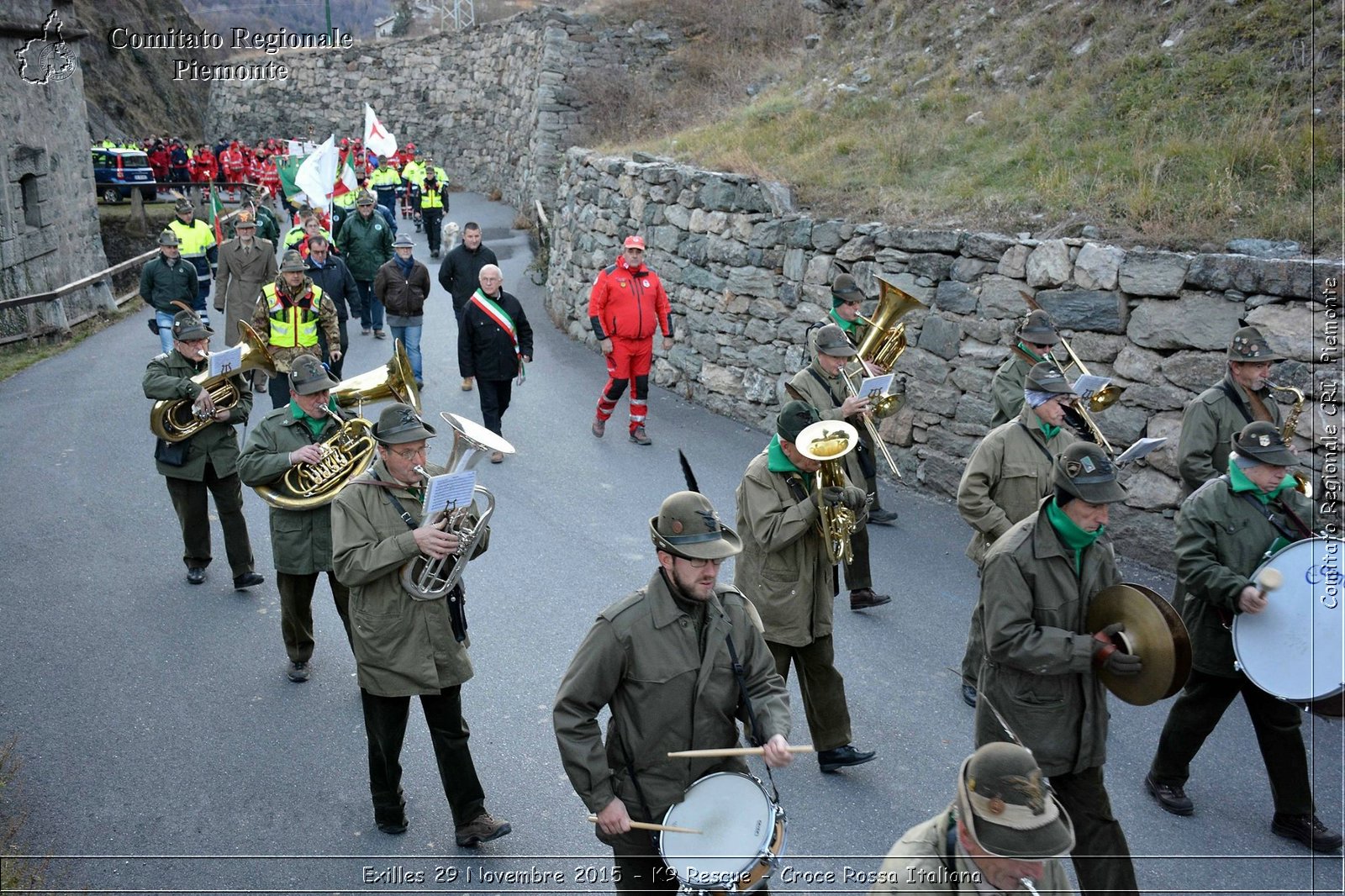 Exilles 29 Novembre 2015 - K9 Rescue - Croce Rossa Italiana- Comitato Regionale del Piemonte