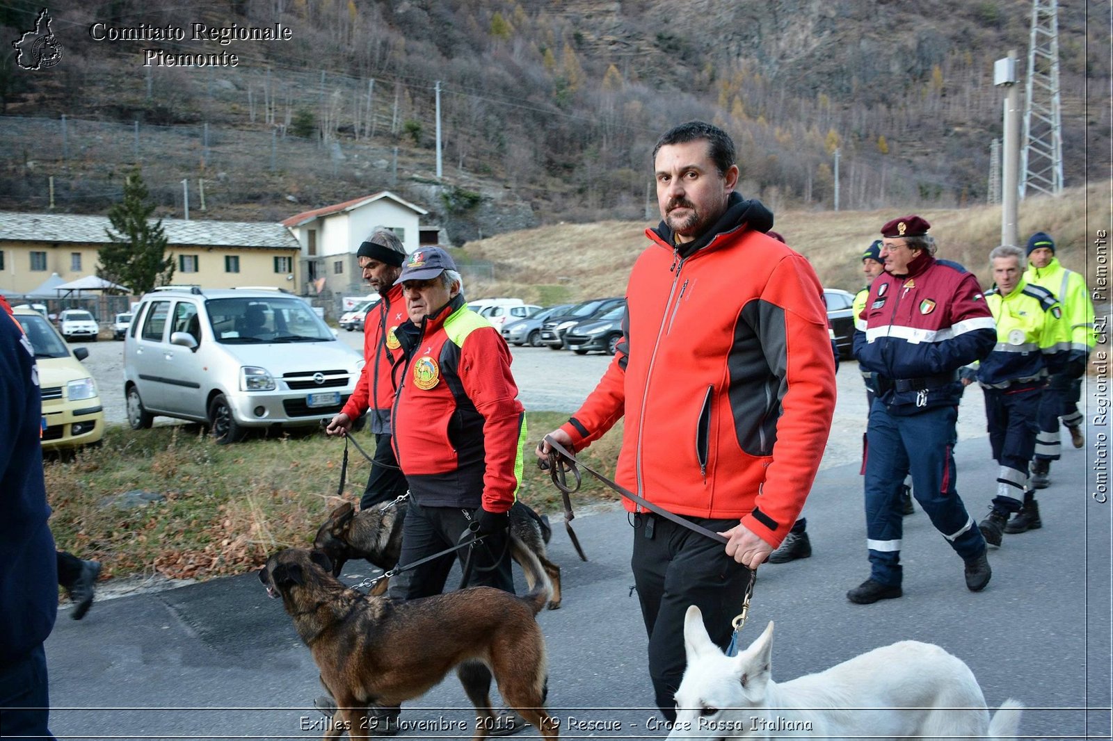 Exilles 29 Novembre 2015 - K9 Rescue - Croce Rossa Italiana- Comitato Regionale del Piemonte