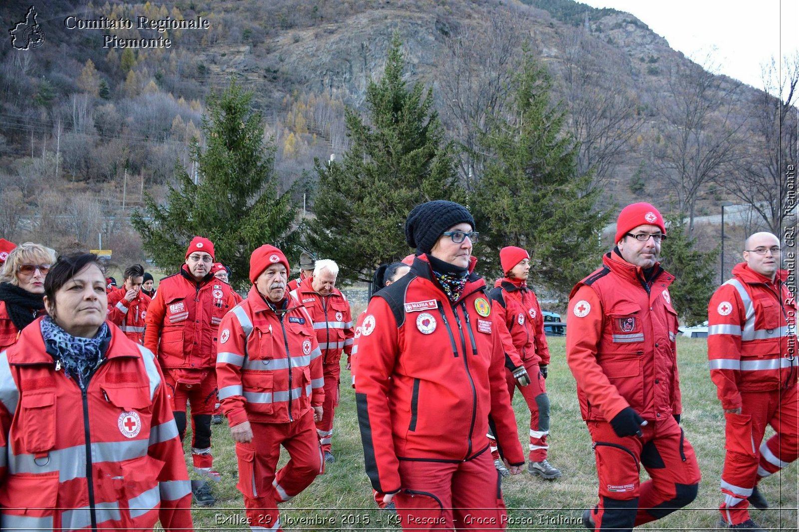 Exilles 29 Novembre 2015 - K9 Rescue - Croce Rossa Italiana- Comitato Regionale del Piemonte