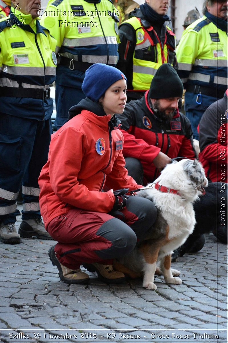 Exilles 29 Novembre 2015 - K9 Rescue - Croce Rossa Italiana- Comitato Regionale del Piemonte