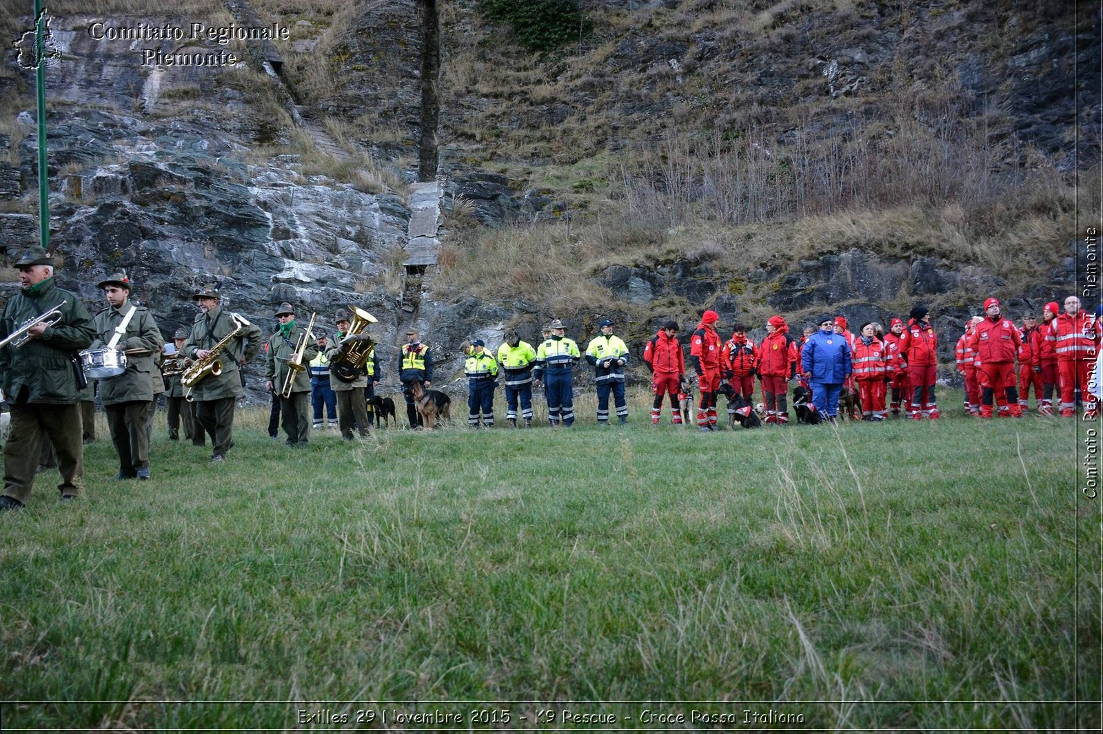 Exilles 29 Novembre 2015 - K9 Rescue - Croce Rossa Italiana- Comitato Regionale del Piemonte