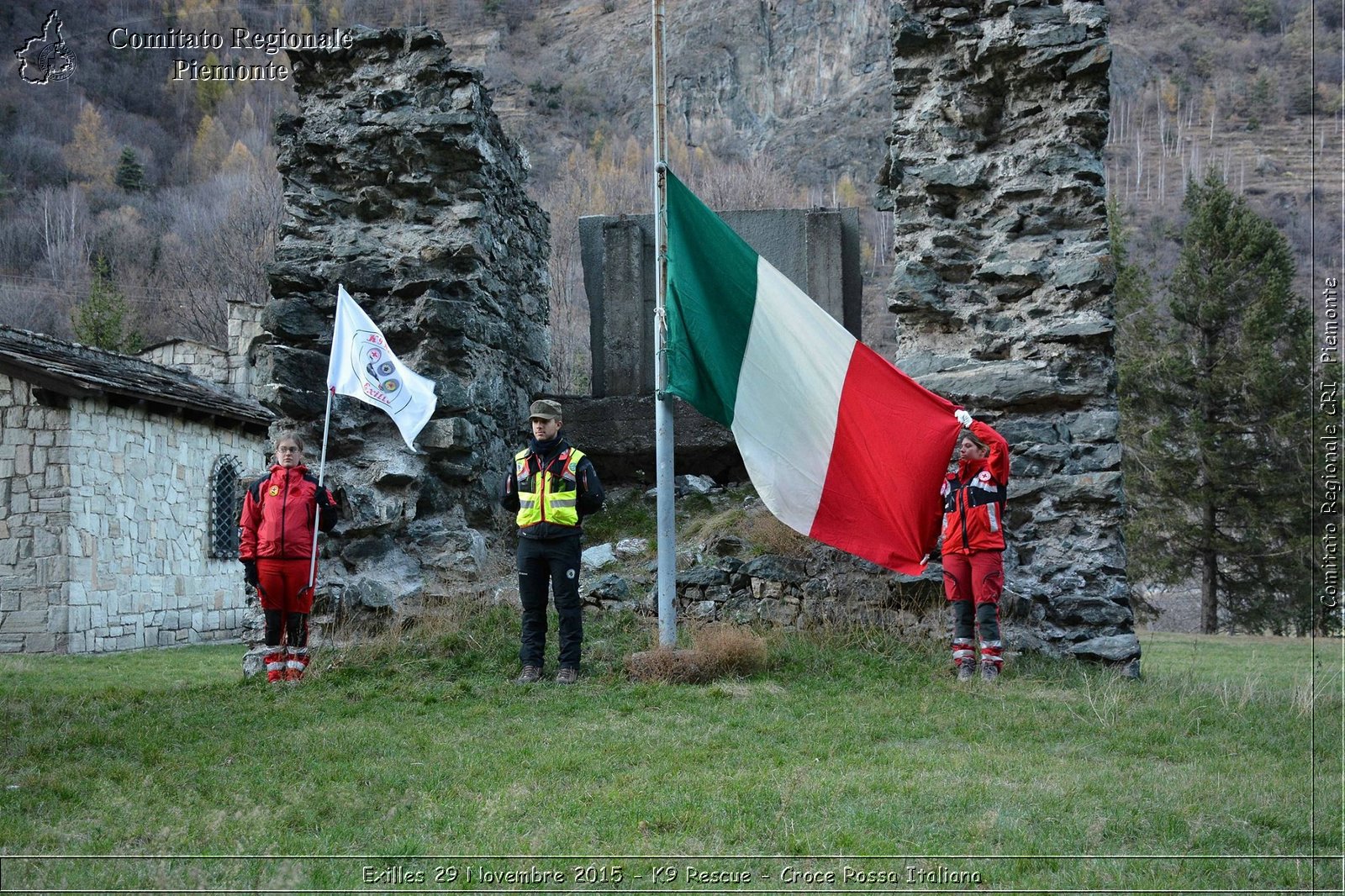 Exilles 29 Novembre 2015 - K9 Rescue - Croce Rossa Italiana- Comitato Regionale del Piemonte