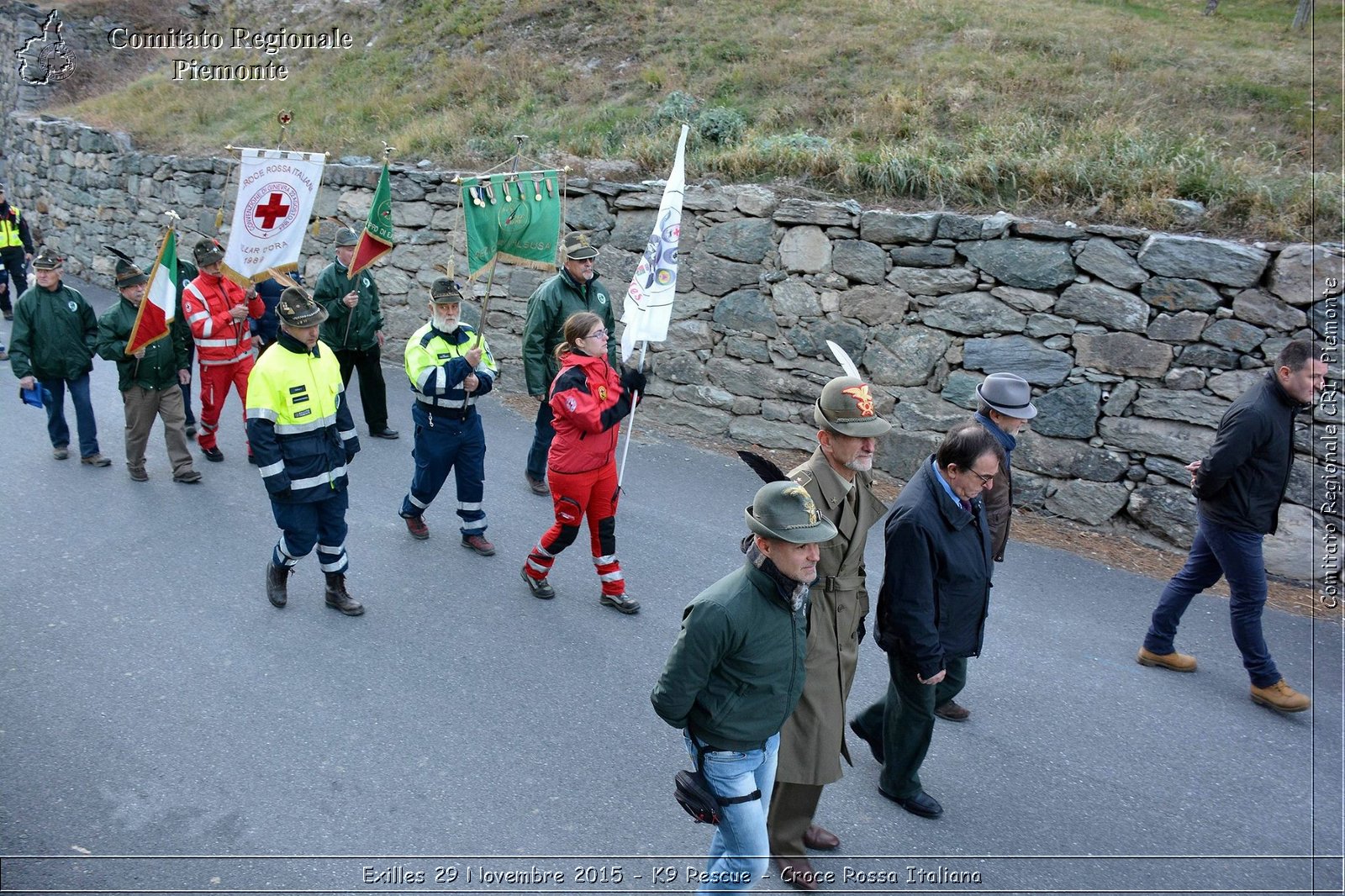 Exilles 29 Novembre 2015 - K9 Rescue - Croce Rossa Italiana- Comitato Regionale del Piemonte