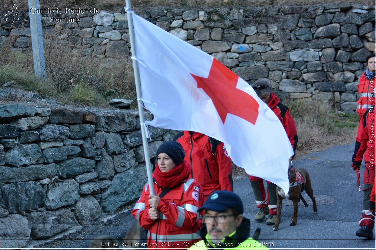 Exilles 29 Novembre 2015 - K9 Rescue - Croce Rossa Italiana- Comitato Regionale del Piemonte