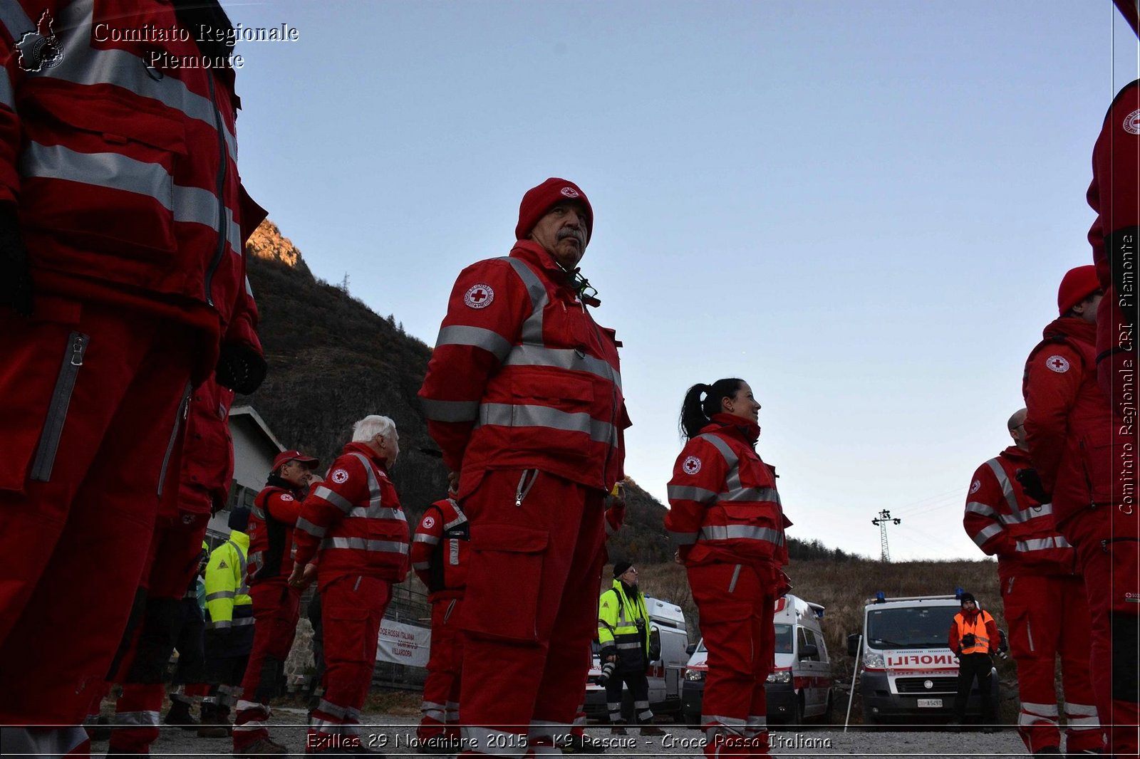 Exilles 29 Novembre 2015 - K9 Rescue - Croce Rossa Italiana- Comitato Regionale del Piemonte