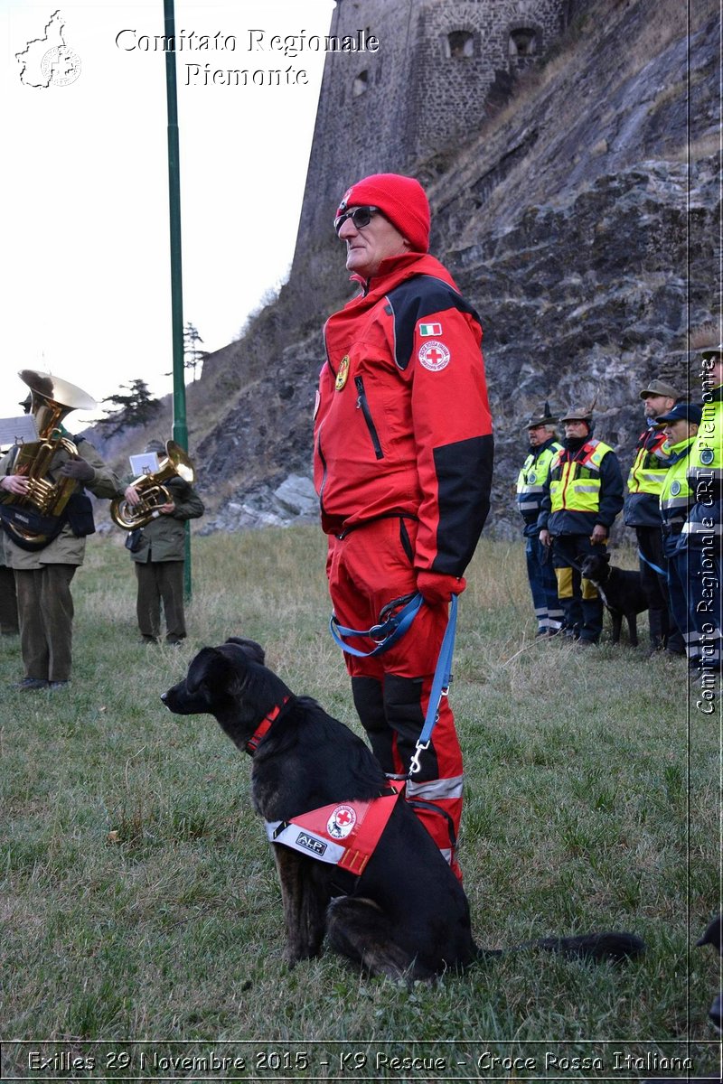 Exilles 29 Novembre 2015 - K9 Rescue - Croce Rossa Italiana- Comitato Regionale del Piemonte