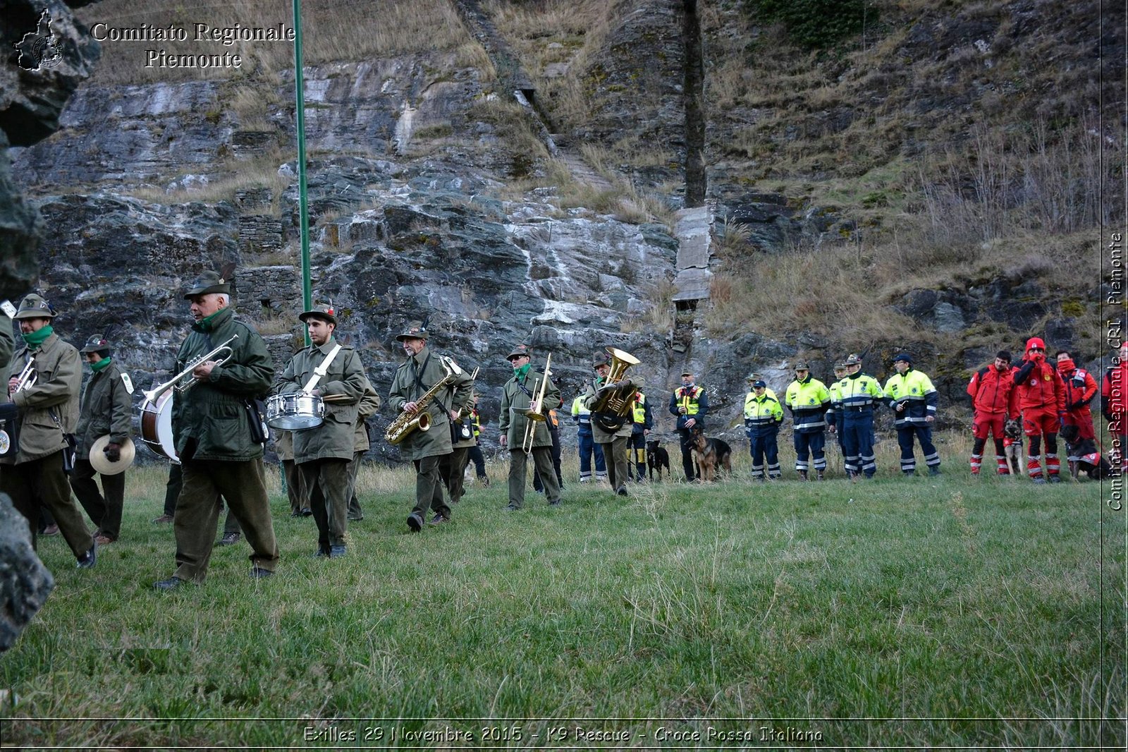 Exilles 29 Novembre 2015 - K9 Rescue - Croce Rossa Italiana- Comitato Regionale del Piemonte