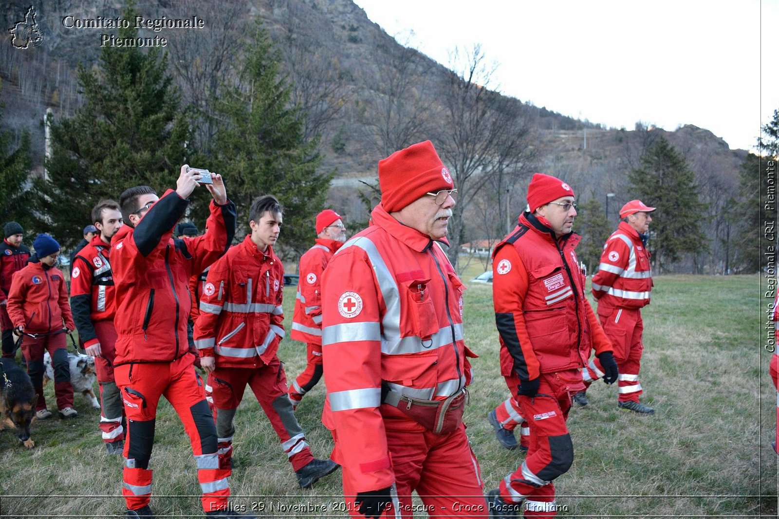 Exilles 29 Novembre 2015 - K9 Rescue - Croce Rossa Italiana- Comitato Regionale del Piemonte