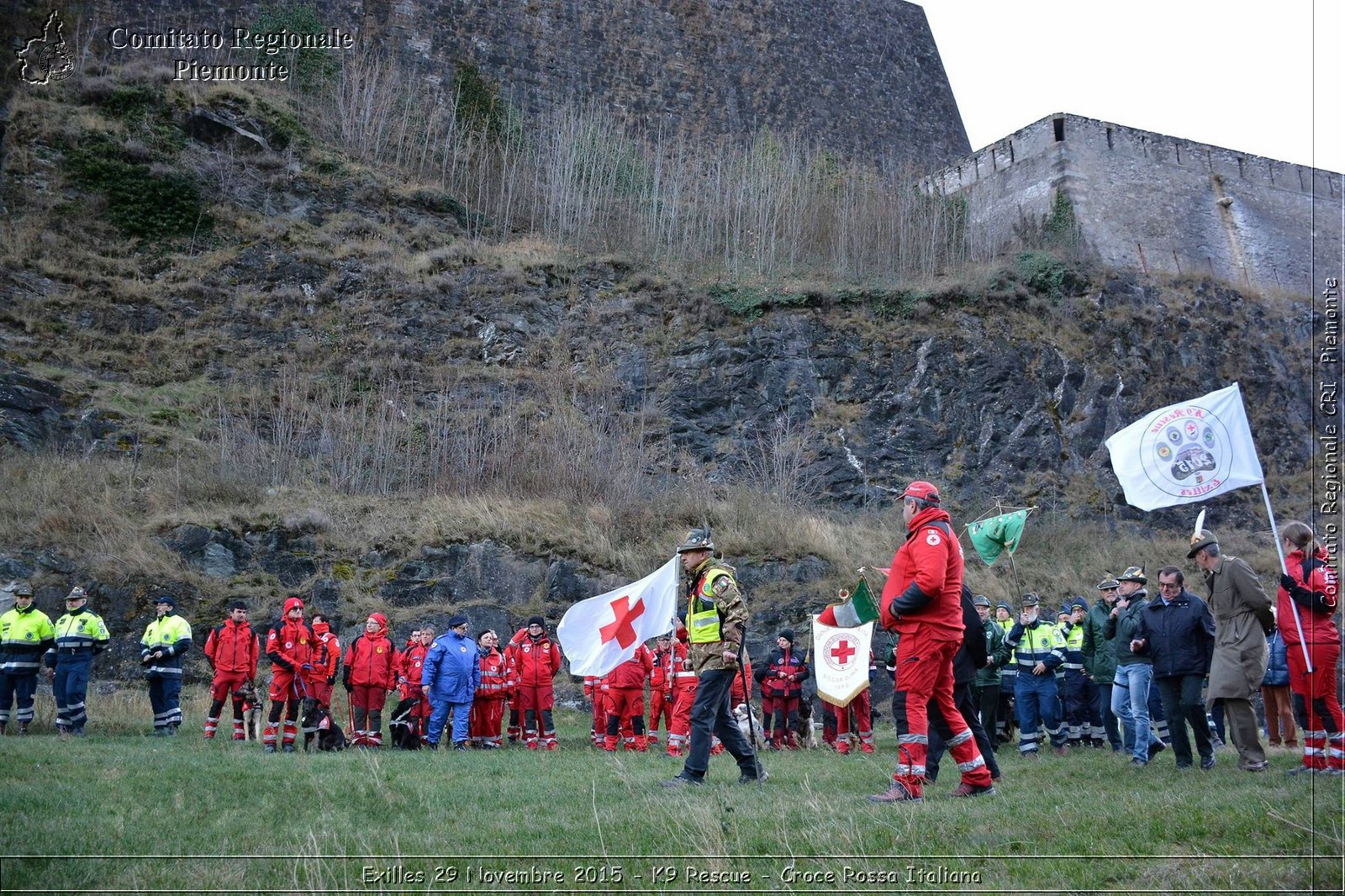 Exilles 29 Novembre 2015 - K9 Rescue - Croce Rossa Italiana- Comitato Regionale del Piemonte