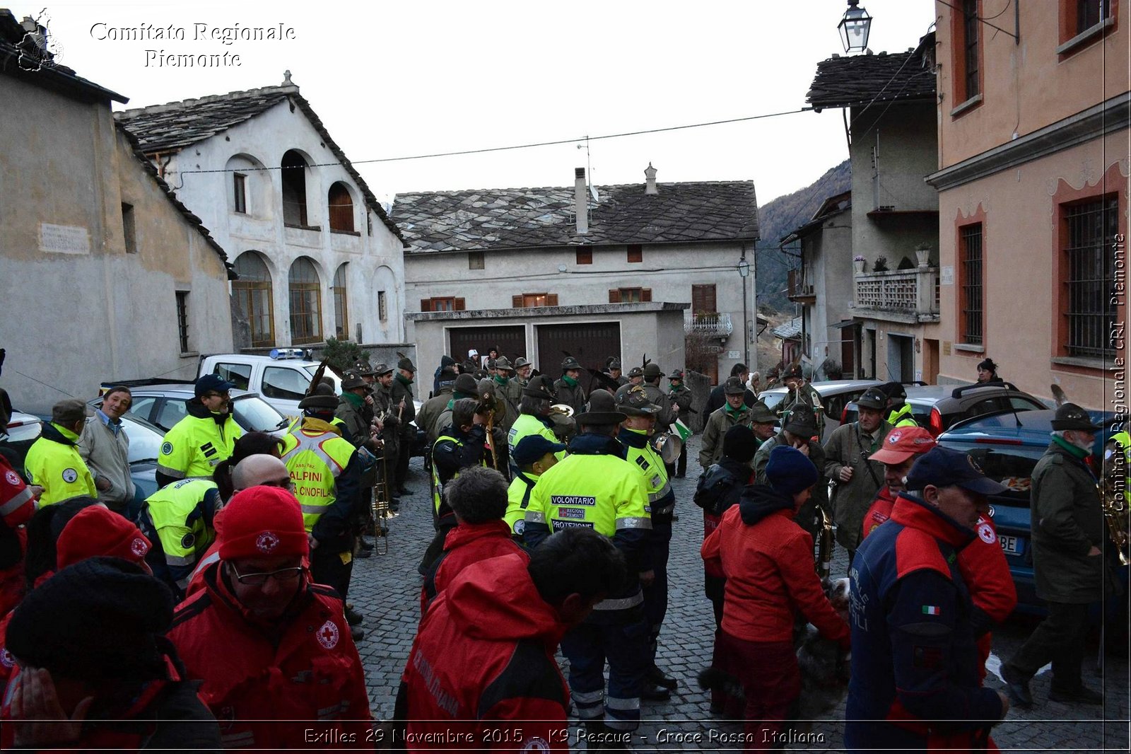 Exilles 29 Novembre 2015 - K9 Rescue - Croce Rossa Italiana- Comitato Regionale del Piemonte