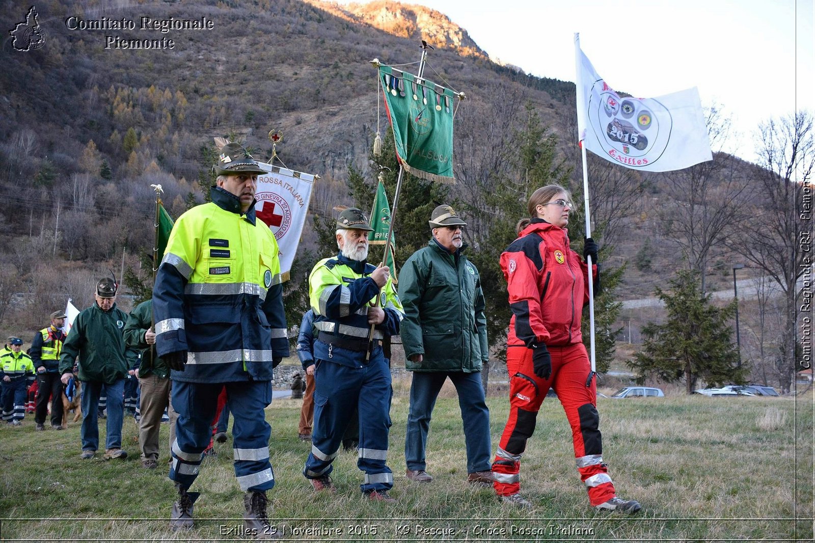 Exilles 29 Novembre 2015 - K9 Rescue - Croce Rossa Italiana- Comitato Regionale del Piemonte