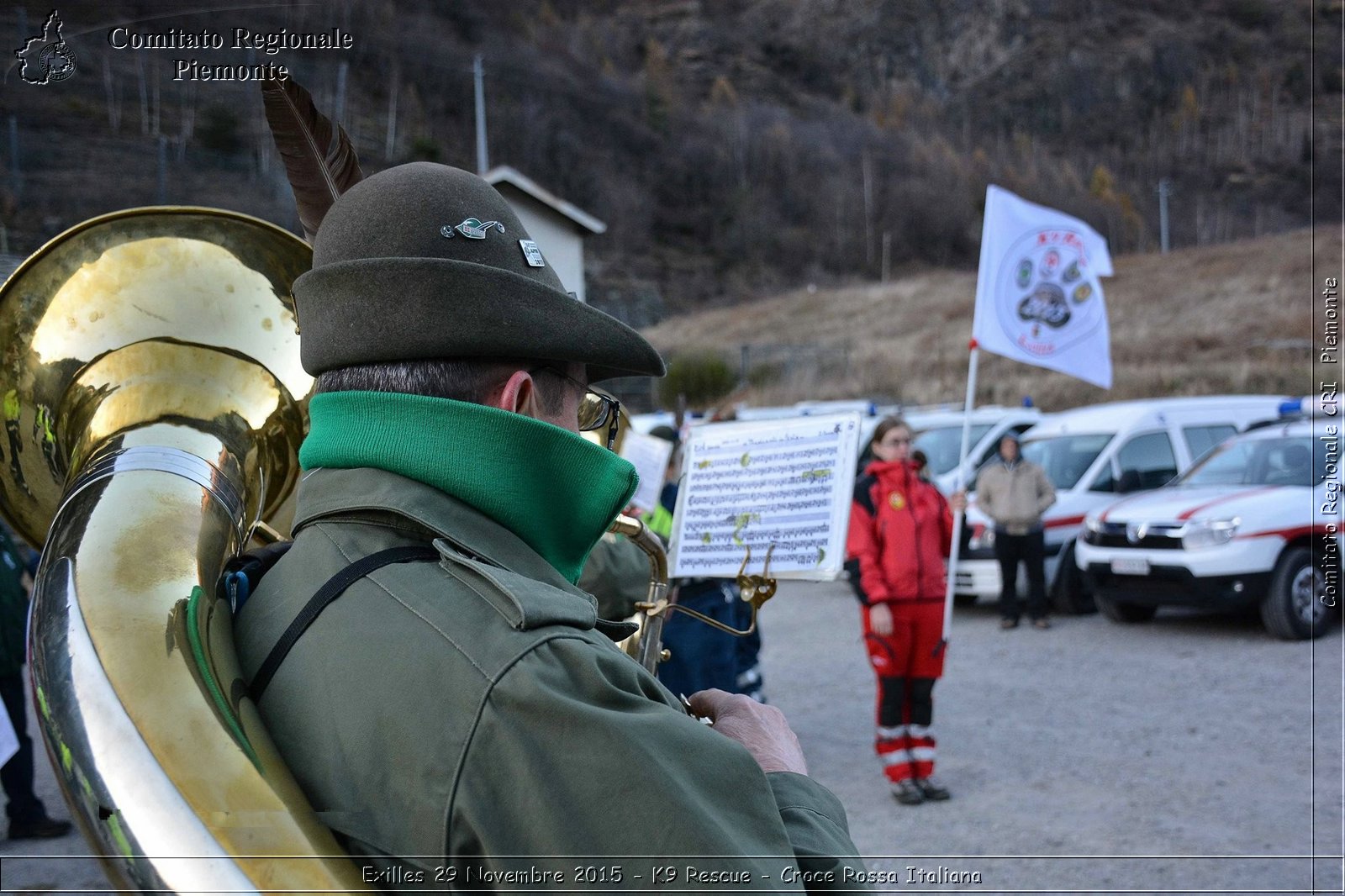 Exilles 29 Novembre 2015 - K9 Rescue - Croce Rossa Italiana- Comitato Regionale del Piemonte