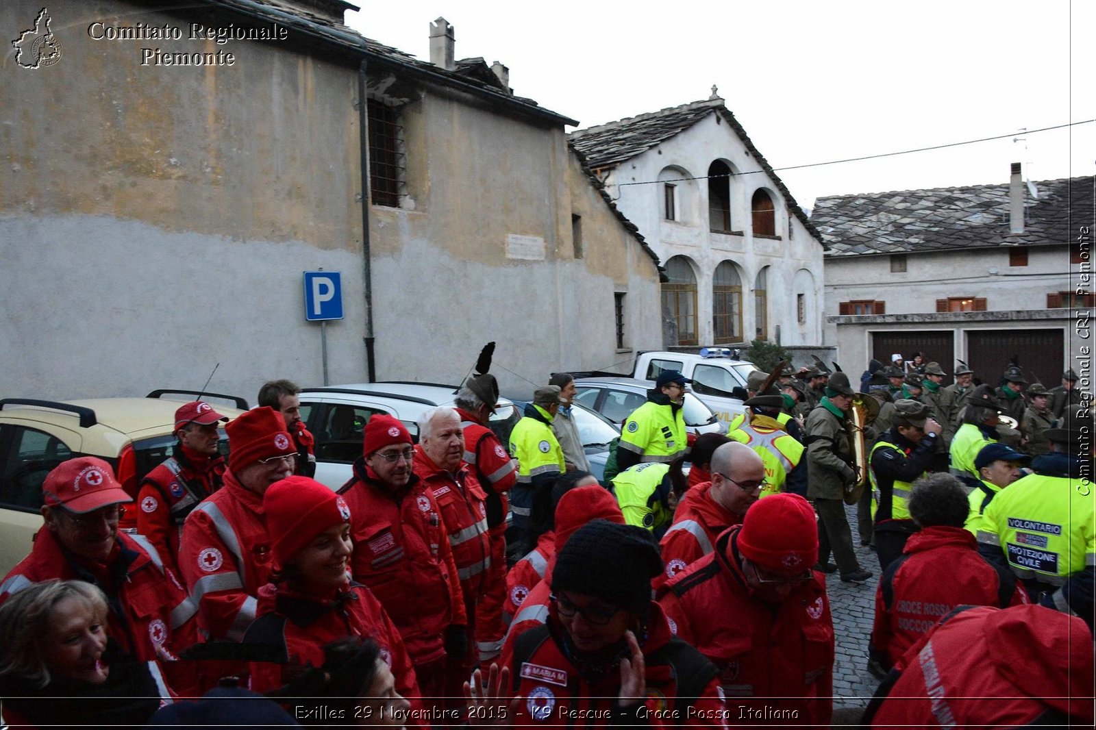 Exilles 29 Novembre 2015 - K9 Rescue - Croce Rossa Italiana- Comitato Regionale del Piemonte