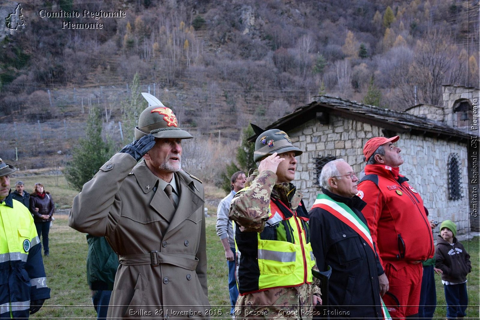 Exilles 29 Novembre 2015 - K9 Rescue - Croce Rossa Italiana- Comitato Regionale del Piemonte