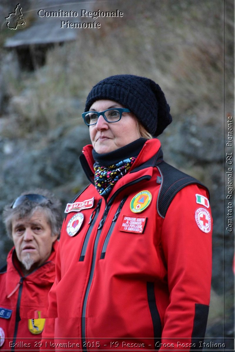 Exilles 29 Novembre 2015 - K9 Rescue - Croce Rossa Italiana- Comitato Regionale del Piemonte