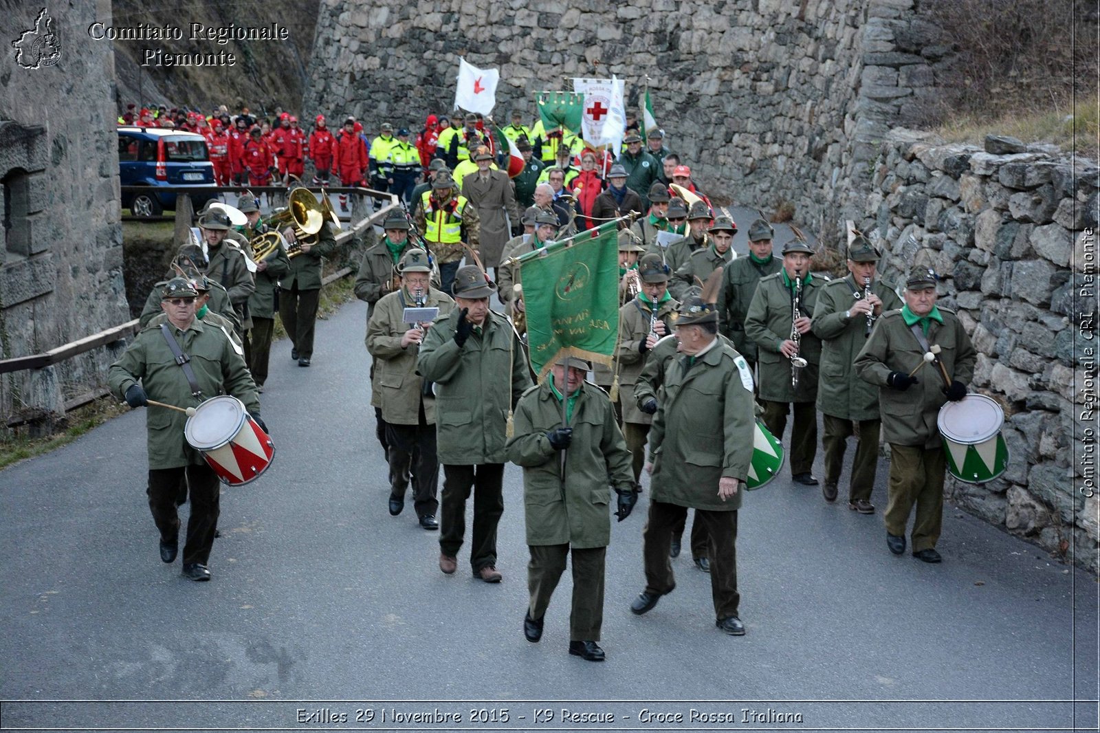 Exilles 29 Novembre 2015 - K9 Rescue - Croce Rossa Italiana- Comitato Regionale del Piemonte