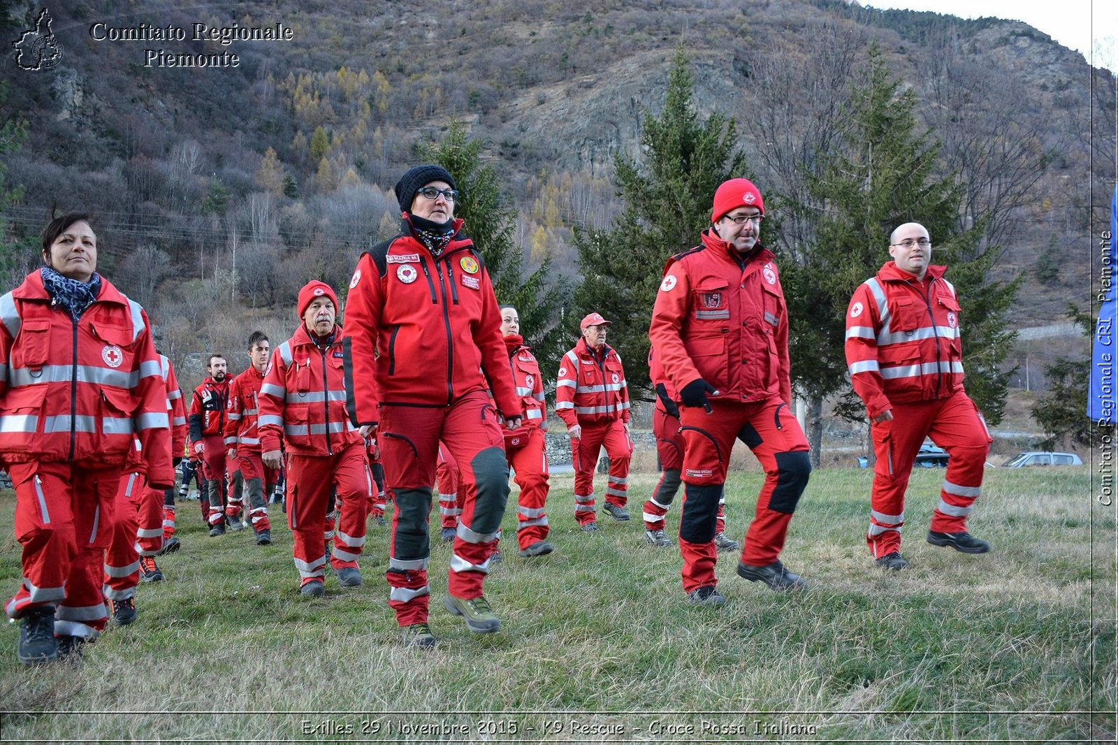 Exilles 29 Novembre 2015 - K9 Rescue - Croce Rossa Italiana- Comitato Regionale del Piemonte