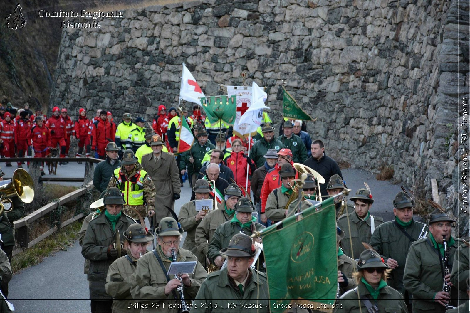 Exilles 29 Novembre 2015 - K9 Rescue - Croce Rossa Italiana- Comitato Regionale del Piemonte