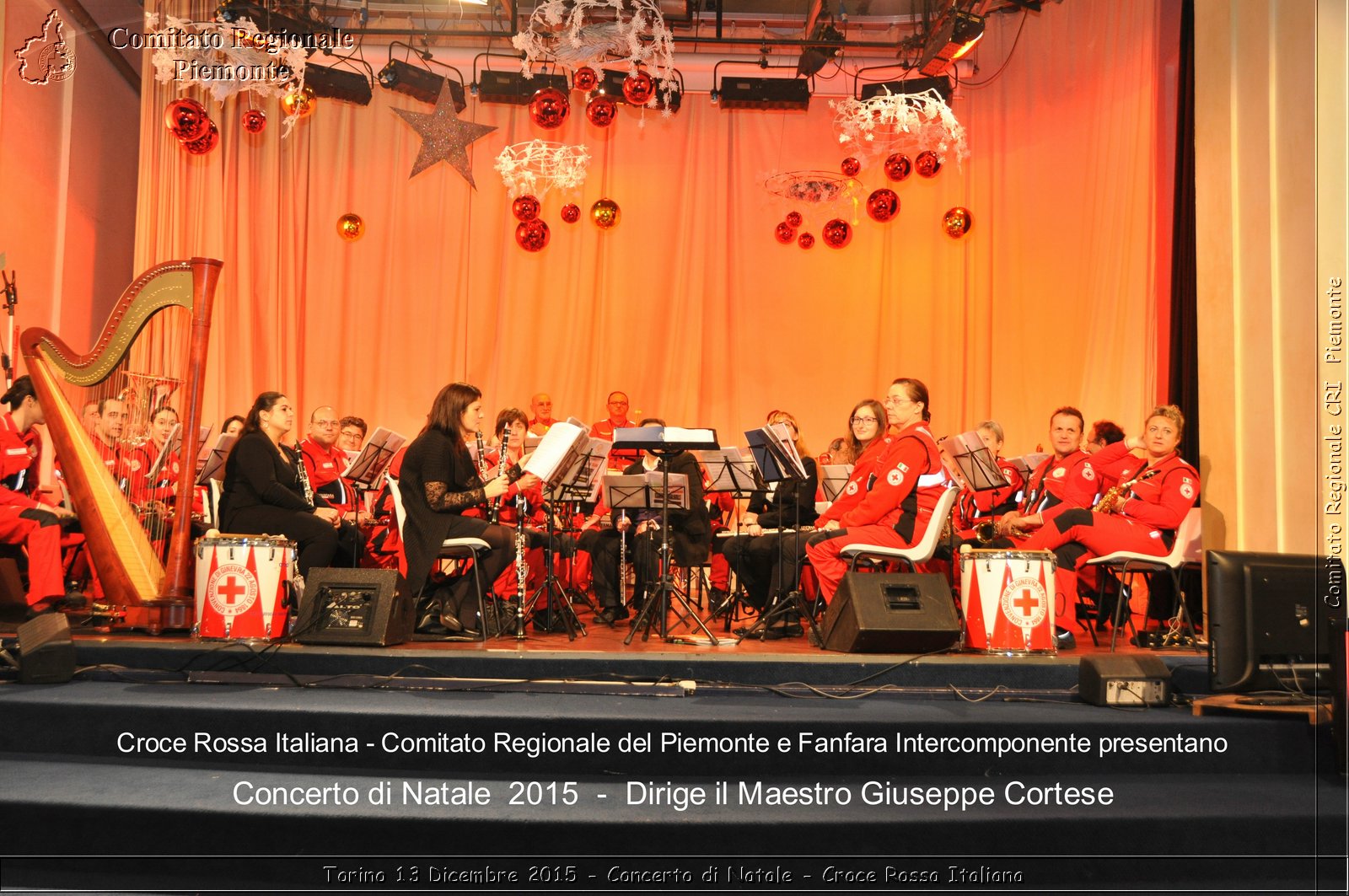 Torino 13 Dicembre 2015 - Concerto di Natale - Croce Rossa Italiana- Comitato Regionale del Piemonte