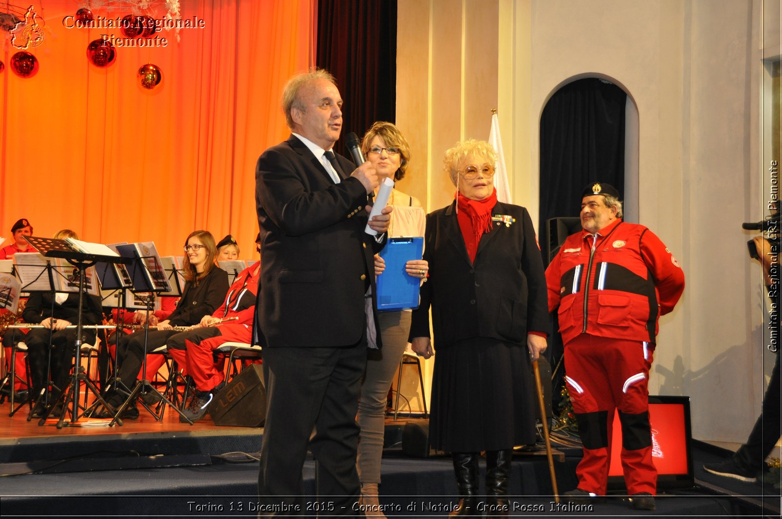 Torino 13 Dicembre 2015 - Concerto di Natale - Croce Rossa Italiana- Comitato Regionale del Piemonte