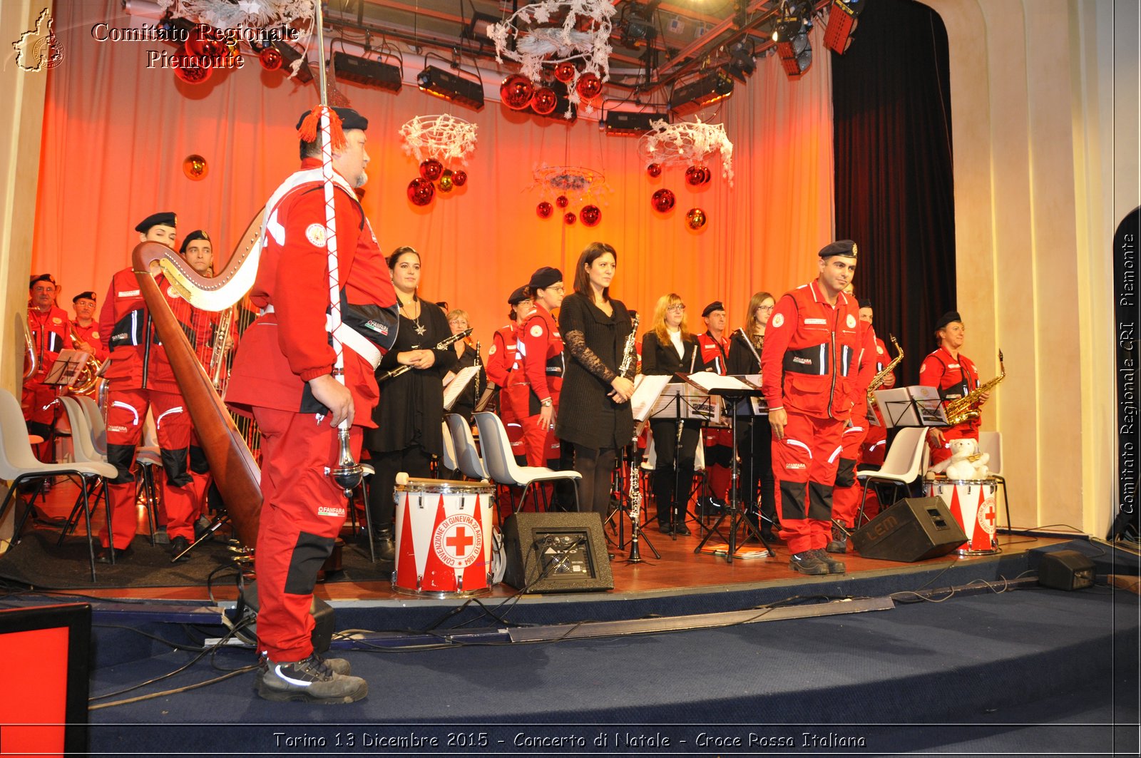 Torino 13 Dicembre 2015 - Concerto di Natale - Croce Rossa Italiana- Comitato Regionale del Piemonte