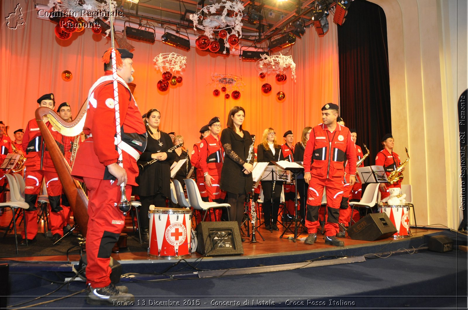 Torino 13 Dicembre 2015 - Concerto di Natale - Croce Rossa Italiana- Comitato Regionale del Piemonte