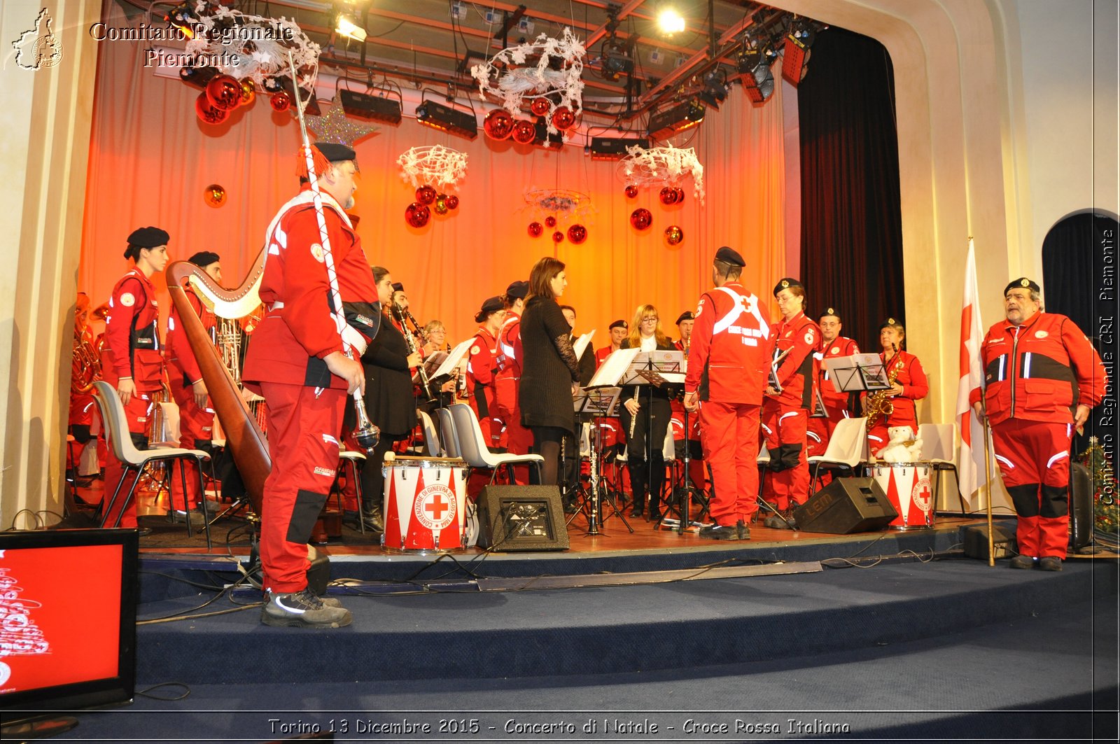 Torino 13 Dicembre 2015 - Concerto di Natale - Croce Rossa Italiana- Comitato Regionale del Piemonte