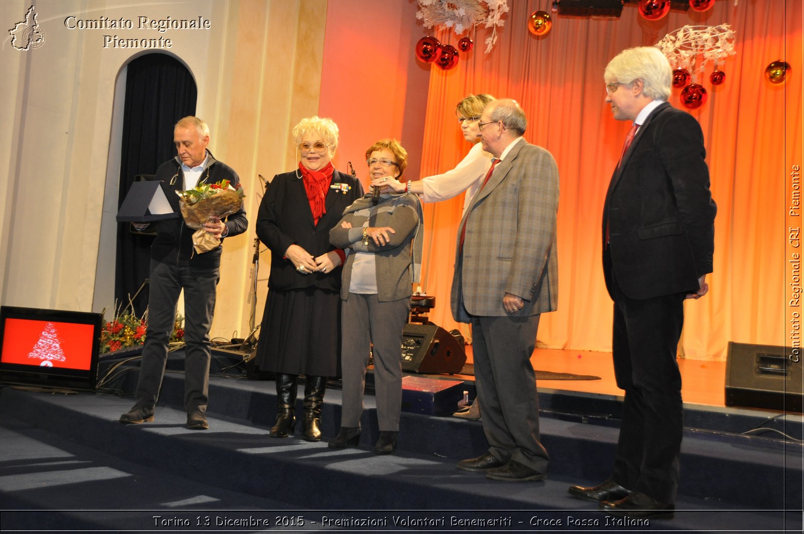 Torino 13 Dicembre 2015 - Premiazioni Volontari Benemeriti - Croce Rossa Italiana- Comitato Regionale del Piemonte