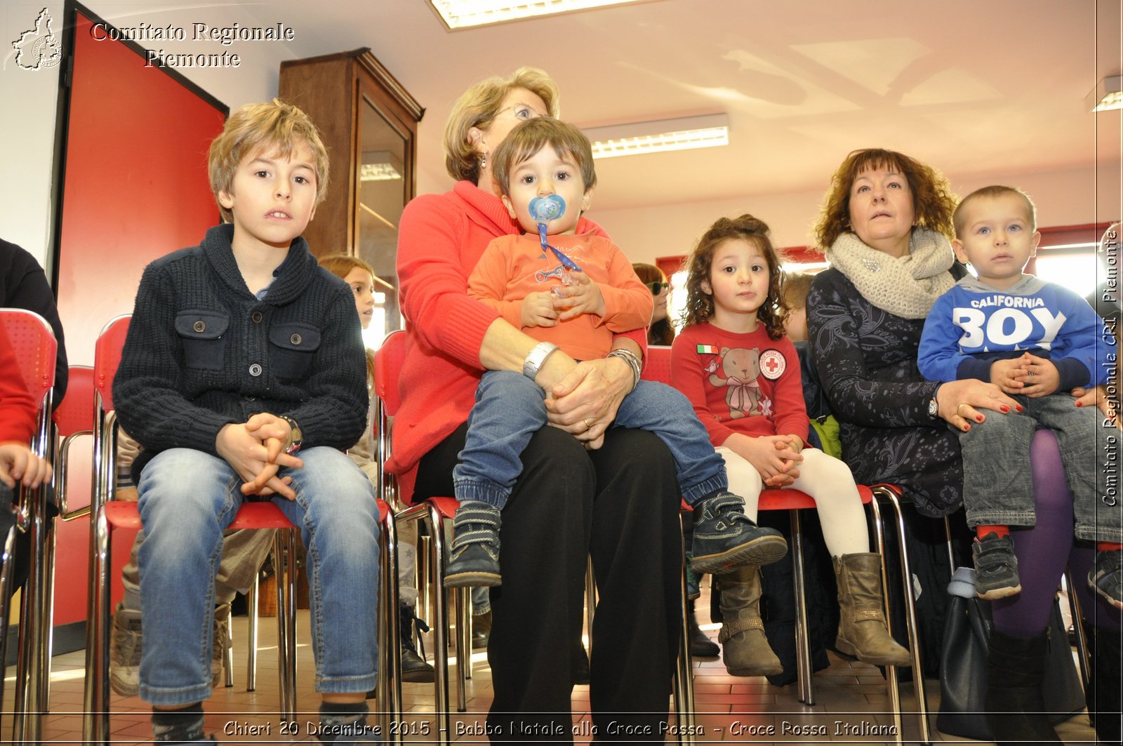 Chieri 20 Dicembre 2015 - Babbo Natale alla Croce Rossa - Croce Rossa Italiana- Comitato Regionale del Piemonte