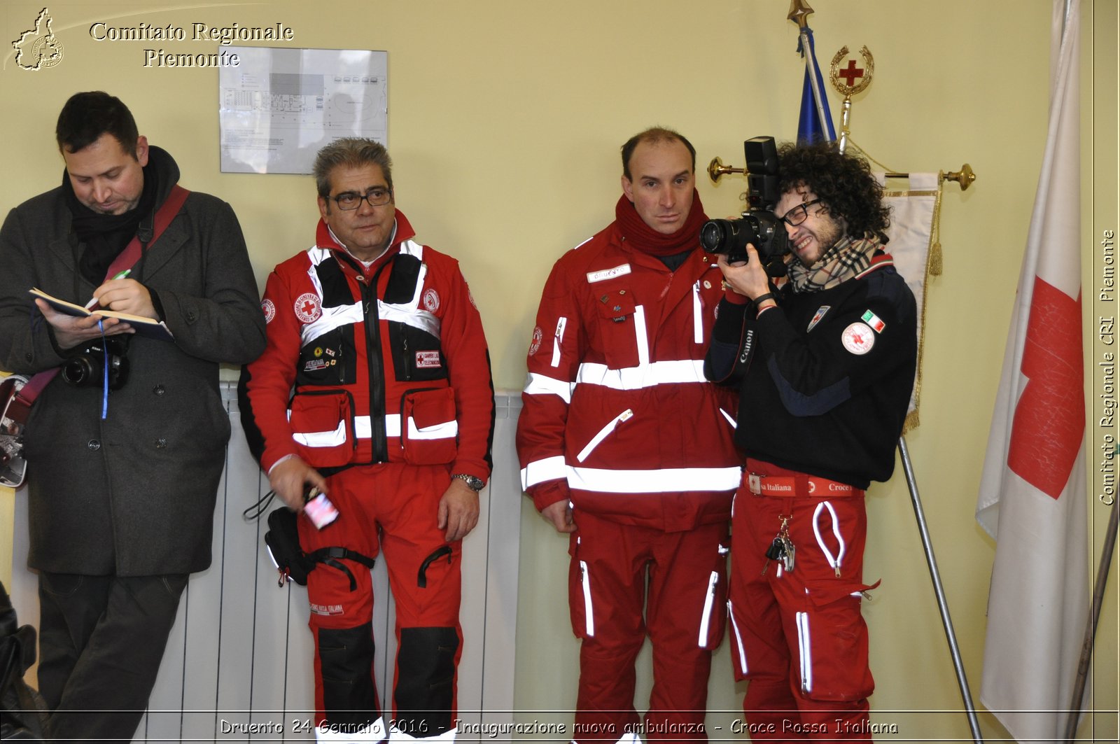 Druento 24 Gennaio 2016 - Inaugurazione nuova ambulanza - Croce Rossa Italiana- Comitato Regionale del Piemonte