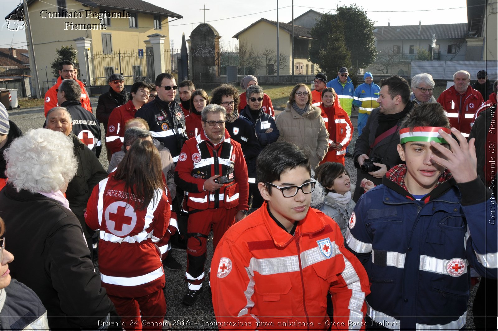 Druento 24 Gennaio 2016 - Inaugurazione nuova ambulanza - Croce Rossa Italiana- Comitato Regionale del Piemonte