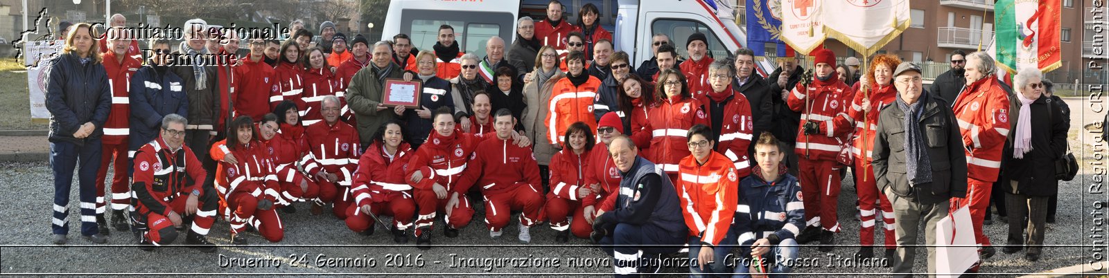 Druento 24 Gennaio 2016 - Inaugurazione nuova ambulanza - Croce Rossa Italiana- Comitato Regionale del Piemonte