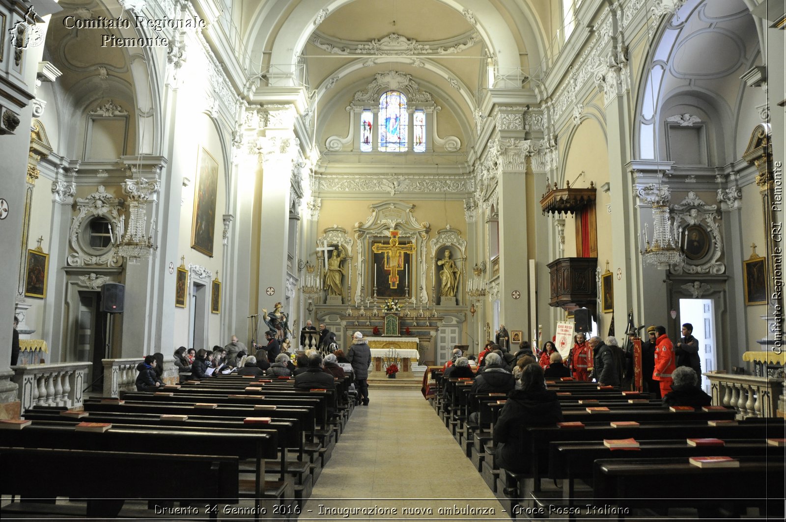 Druento 24 Gennaio 2016 - Inaugurazione nuova ambulanza - Croce Rossa Italiana- Comitato Regionale del Piemonte