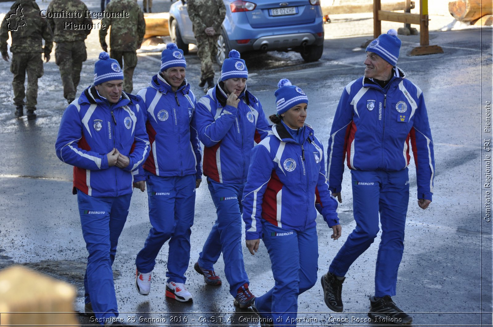 Sestriere 25 Gennaio 2016 - Ca.S.T.A. Cerimonia di Apertura - Croce Rossa Italiana- Comitato Regionale del Piemonte