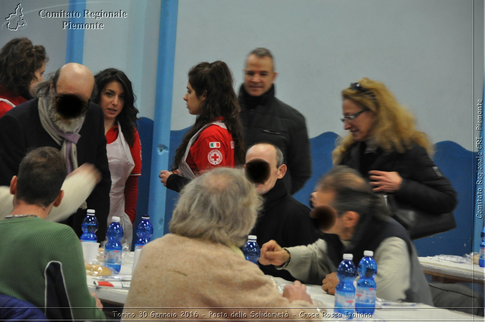 Torino 30 Gennaio 2016 - Pasto della Solidariet - Croce Rossa Italiana- Comitato Regionale del Piemonte