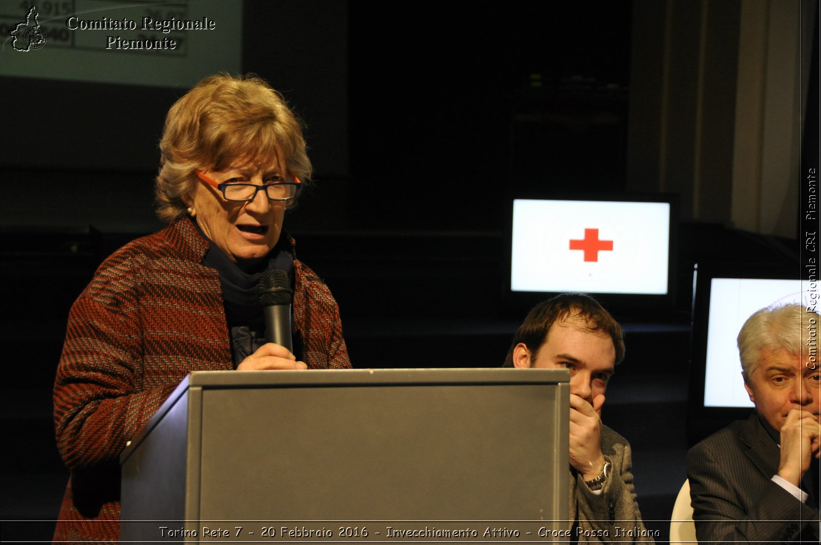 Torino Rete 7 - 20 Febbraio 2016 - Invecchiamento Attivo - Croce Rossa Italiana- Comitato Regionale del Piemonte