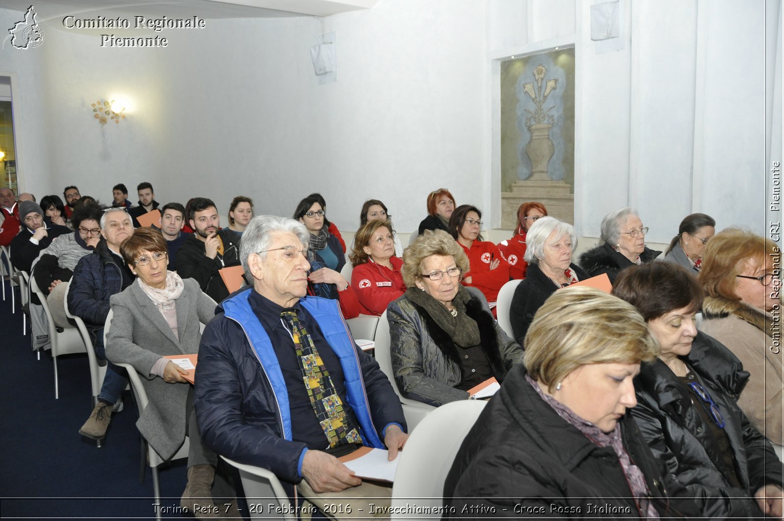 Torino Rete 7 - 20 Febbraio 2016 - Invecchiamento Attivo - Croce Rossa Italiana- Comitato Regionale del Piemonte